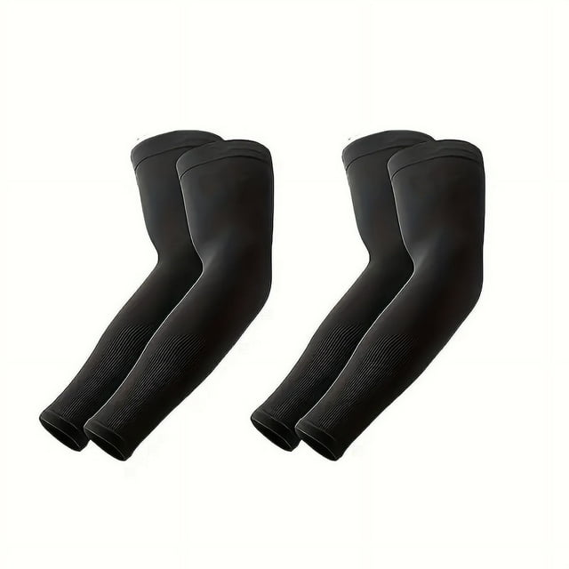 LNGOOR 2 Pairs Of Outdoor Sun Protection Arm Sleeves Compression Cooling Sun Protection Sleeves Outdoor Anti Uv Ice Sleeves For Cycling Fishing Sun Protection Ice Sleeves Tight Arm Gu