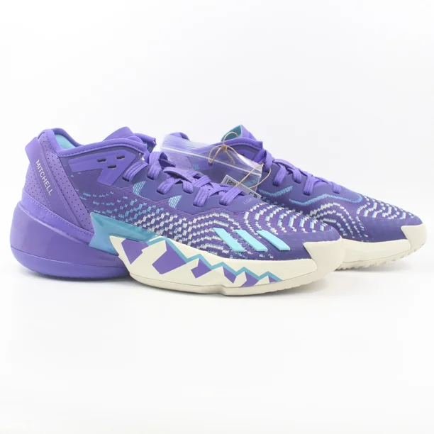 Adi-das D.O.N Issue 4 Purple Rush Men's Size 7 Basketball Shoes HR0710