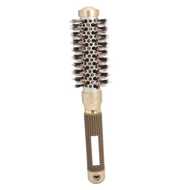 Cepillo De Pelo Redondo, Reduce El Golpe De Secado Rápido Del Cabello De Secado Rápido Con De Aluminio De 1 Pulgada Para Salón