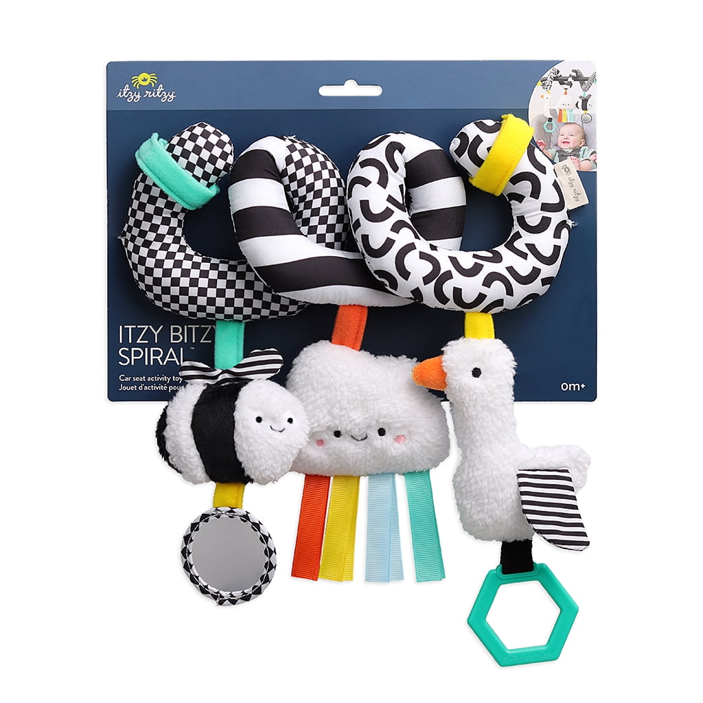 Itzy Bitzy Spiral™ High Contrast Car Seat and Stroller Toy