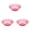 Hot Pink, variant on 1 Pcs Round Wash Basins, Lightweight Portable Stackable Small Tub Set for Washing Face, Fruits, Dishes, Bottles, Home Kitchen Sink and Camping, White