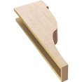 thumbnail image 6 of 5"W x 10"D x 30"H Thin Garner Rough Cedar Woodgrain TimberThane Corbel, Primed Tan, 6 of 6