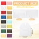 thumbnail image 2 of Uxcell Mini Envelopes, 25 Pack Greeting Card Envelopes with Heart Clasp Tiny Items Storage, Blanco Hielo 4" x 2.8", 2 of 7