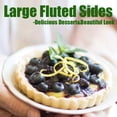 thumbnail image 4 of 6 Pack 5 Inch Mini Tart Pans with Removable Bottom Round Nonstick Quiche Pan, Heavy Duty Fluted Side Pie Tart Molds, 4 of 6