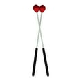 thumbnail image 1 of Paquete de 2 Mazos de Núcleo de Nailon Baoblaze Palos de Martillo Morados Marimba Glockenspiel rojo, 1 of 8