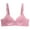 Q-2-Pink-A, variant on Bigersell Lace Bras for Women Push up Bra No Underwire Hook and Eye Closure Wireless Bra Comfort Soft T-Shirt Bras Ladies Padded Bralette Everyday Bras Q-2-Beige 34
