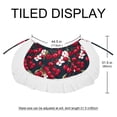 thumbnail image 5 of Cherry Chiffon Summer Dresses for Women | Stylish Beach Skirt with Polyester Straps, 5 of 6
