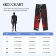 thumbnail image 4 of Lsque Halloween Vampire Party Print Men's Pajama Pants, Lounge Pant - Comfortable Home Wear,Elastic Waistband, Stylish Design-Large, 4 of 9
