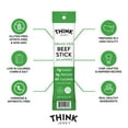 thumbnail image 5 of Think Jerky Jalapeno Beef Sticks, Gluten and Sugar Free, No Nitrates, Keto Paleo Friendly High Protein Low Carb Meat Snack - 0.5 oz Sticks, 20 Pack, 5 of 7