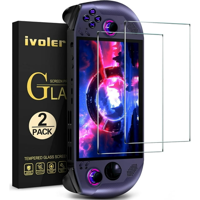 2-Pack Screen Protector Tempered Glass for Lenovo Legion Go S Handheld 2025, Full Coverage Transparent HD Clear Anti-Scratch for Lenovo Legion Go S, 8 Inch