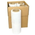 thumbnail image 3 of QXDRAGON 18" x 1500' 80 Gauge 4-Roll Pallet Wrap Stretch Film Hand Shrink Wrap 1500FT, 3 of 9