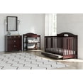 thumbnail image 4 of Graco Story 5-in-1 Convertible Baby Crib with Drawer and Reversible Headboard, Espresso, 4 of 23