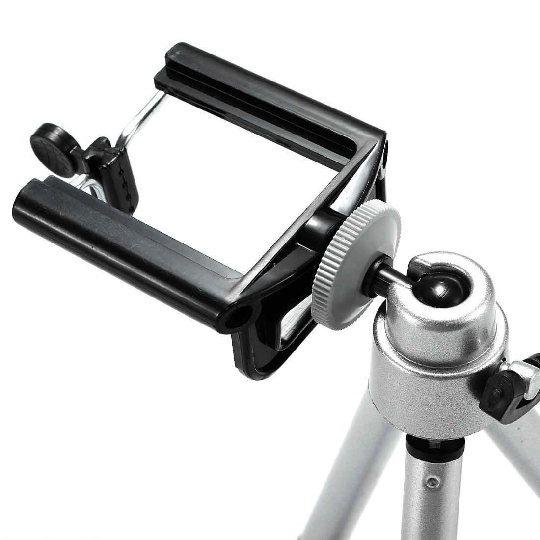 Black Holder Clip For Cell Phone Stand Tripod Swivel Holder Walmart
