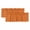Burnt Orange, variant on 2 Pack Valances for Windows 54 x 18 Inch, Sage Green Decorative Kitchen Curtain Valance, Farmhouse Sage Green Decor Rod Pocket Short Curtains Window Treatment for Bathroom/Cafe