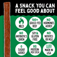thumbnail image 4 of Chimichurri, Sogo Snacks, No Sugar, Low Carb, 100% Grass-fed, Non-GMO Beef Sticks. Gluten Free Snack, Hiking and Road Trip Snacks. Keto, Whole, Paleo Friendly (Chimichurri, 1-oz, 24 Count), 4 of 9