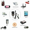 thumbnail image 4 of Universal Power Supply Adapter AC 120V to DC 3-12V Transformer With 8 Different Plugs Micro USB For Various Electronic Appliances CCTV Cameras Speakers, 4 of 8