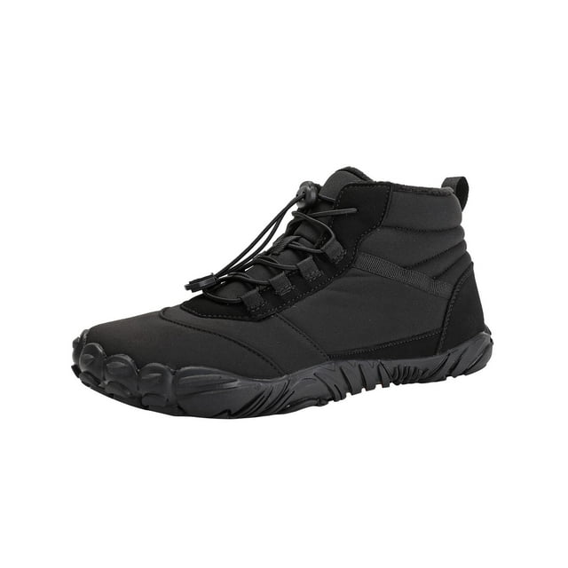 Zapatos para mujer, otoño/invierno, nieve, calidez, transpirabilidad, caña alta, informales, de algodón, para parejas, zapatillas para correr, botas vaqueras.