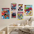 thumbnail image 2 of Póster de la película Spiderman de Disney de MINISO, pintura en lienzo de superhéroe, arte de pared para sala de estar, habitación de niños, dormitorio, decoración del hogar, 2 of 5