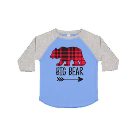 

Inktastic Plaid Big Bear with Arrow Gift Toddler Boy or Toddler Girl T-Shirt