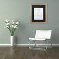thumbnail image 3 of Trademark Fine Art "Letters and Words 5" Canvas Art by Hello Angel, Black Matte, Birch Frame, 3 of 4