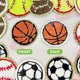 thumbnail image 5 of 2025 Latest Model 16PCS Sports Themed Patch, Patches Basketball Soccer Baseball, 5 of 5
