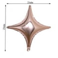 thumbnail image 3 of Efavormart 3 Pack 23" Rose Gold Aluminum Foil Star Shape Balloon Wholesale 4 Point Quadrangle Mylar Balloons, 3 of 11