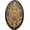 Light Brown, variant on Armory Replicas Medieval Tribal Golden Wall Sword Display Plaque, Universal Wall Mount