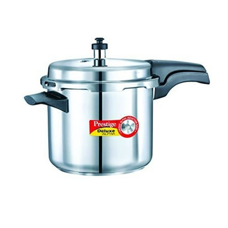 Prestige 3.5L Alpha Deluxe Induction Base Stainless Steel Pressure Cooker,