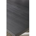 thumbnail image 4 of Steve Silver Aegean Modern Indoor Wood and Chrome Square 18" Height Coffee Table, Gray, 4 of 4