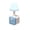 Blue, variant on 2-In-1 Socket LED Night Lamp, Standard Power Socket Night Light, Warm Glow Plug-In Night Light With Front Button And Frosted Lampshade For Bedroom Bathroom Hallway Kitchen