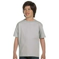 thumbnail image 1 of Hanes Boys TAGLESS庐, ComfortSoft庐, Crewneck T-Shirt,Large, Light Steel, 1 of 4