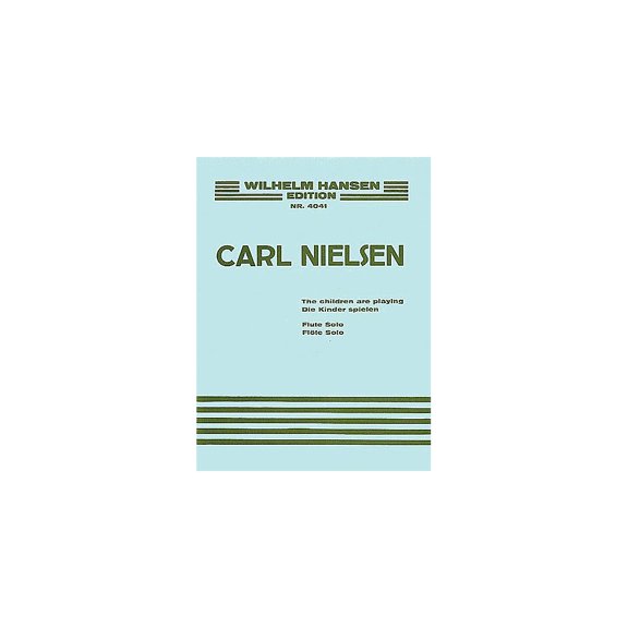 Wilhelm Hansen The Children Are Playing (Flute Solo) Music Sales America Series Softcover