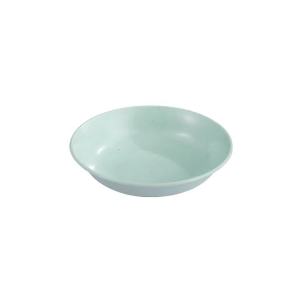 Nvzi Soy Sauce Dish,4Pcs Sauce Small Bowls,Dip Bowls,Sauce Dish,Small Bowls for Side Dishes Sushi Sauce,Wheat Straw Dishes Bowl Mini Appetizer Plates-Round Green