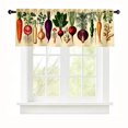 thumbnail image 2 of Rdsfhsp Vegetable Window Valance Curtain, Colorful Garden Produce Pattern Decorative Rod Pocket Short Curtain for Kitchen Decor, 2 of 5