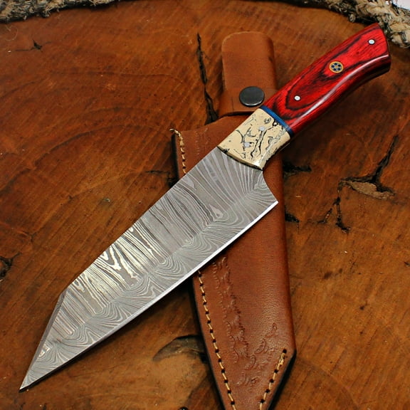 Garnet - 6.8" Damascus Chef Knife