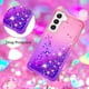 thumbnail image 4 of Funda para Samsung Galaxy S23 5G Transparente con Brillos Carcasa Protectora Antigolpes con Glitter Brillante, 4 of 5