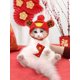 thumbnail image 1 of 1pc New Year Pet Hat Headgear For Cute Cats, Teddy Bears, Pomeranian Dogs Dressing Up Accessory, 1 of 5