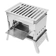 thumbnail image 1 of Portable Camping Stove, Air Inlet Design Camping Wood Stove Quick Disassembly  for Cooking, 1 of 8