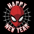 thumbnail image 2 of Men's Spider-Man Happy New Year  Graphic T-Shirt, 2 of 5