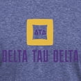 thumbnail image 3 of CafePress - Delta Tau Delta Full Color Stacked Signature T Shirt - Mens Tri-blend T-Shirt, 3 of 4