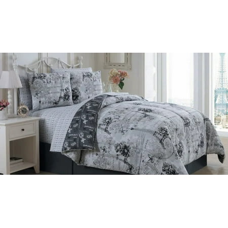 Paris Eiffel Tower Black White Butterflies Flowers Queen