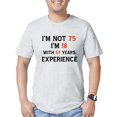 thumbnail image 1 of CafePress - 75 Year Old Designs Fitted T Shirt - Fitted T-Shirt, Vintage Fit Soft Cotton Tee, 1 of 1