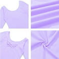 thumbnail image 5 of CAIVO Long Sleeve Ballet Skirted Leotards Dance Dresses Tutu Outfits For Ballerina Toddler Girls Stylish Child Daily Wear, 5 of 6