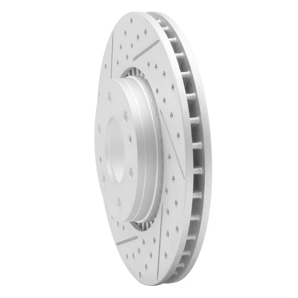 Dynamic Friction Company 830-48046L DFC Geoperformance Rotor - Drilled and Slotted