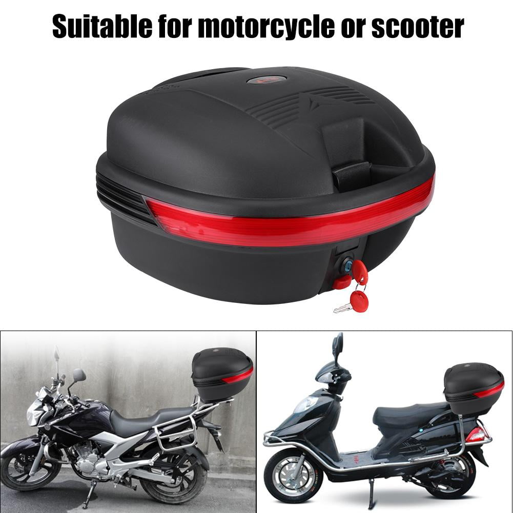 motorcycle rear luggage box