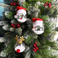 thumbnail image 5 of Nuevos adornos navideños con forma de bola de discoteca, sombrero de alce, colgante para árbol de Navidad, muñeco de nieve, Papá Noel, bola colgante, decoración navideña para Año Nuevo 2025, 5 of 5
