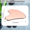 thumbnail image 2 of Stainless Steel Gua Sha Facial Tools Guasha for Face Metal Gua Sha Tighten Skin Massage Guasha Beauty Tool for Body Eyes Neck Massager with Travel Pouch Skin Care Gifts (Pink), 2 of 13