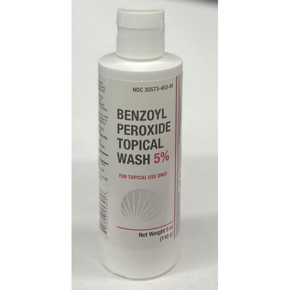 Jabón facial BurelPharma con peróxido de benzoilo al 5%, medicamento para el acné, 150 ml