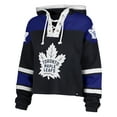 thumbnail image 2 of Women's '47  Navy Toronto Maple Leafs Cropped Lacer Hoodie, 2 of 3