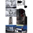 thumbnail image 2 of Spec-D Tuning Black SMD Headlights + Grille + Smoke LED Tail 3rd Brake Lamps Compatible with Chevy Silverado Truck Left + Right Pair Headlamps Assembly, 2 of 2